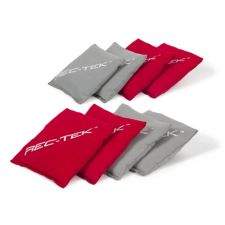 Poches De Fèves De Rechange Rec-Tek, 4 X 4 Po, Paq. 8, Sac De Rangement,  Gris/Rouge Canadian Tire