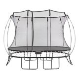 Springfree Oval Trampoline With Safety Enclosure 8 Ft X 11 Ft Canadian Tire