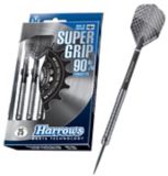 Harrows SUPERGRIP BLACK EDITION 90% wolfraam stalen tip dartset. Verkrijgbaar in 21 g, 22 g, 23 g, 24 g, 25 g, 26 g, 28 g en 30 g - Inclusief Supergrip Shafts en Supergrip-vluchten (23G