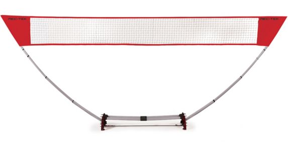 Rec-Tek Outdoor/Indoor Portable Easy Set-up Badminton Net System, 7-pc, All Ages Product image