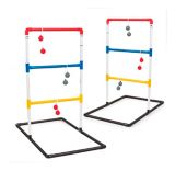 Rec-Tek Outdoor Portable Weighted Base Ladderball Set, 8-pc, All Ages | Rec-Teknull
