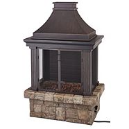 For Living Kingston Outdoor Fireplace Canadian Tire