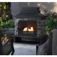 For Living Kingston Outdoor Fireplace Canadian Tire