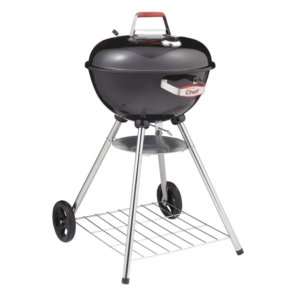 Portable Charcoal Kettle Grill, 18-in MASTER Chef