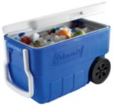 Camping Cooler Coleman Portable Rolling Cooler 50 Quart Xtreme