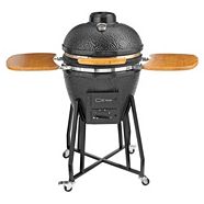 London Sunshine Ceramic Bbq Charcoal Kamado Grill 13 Inch Black Best Buy Canada
