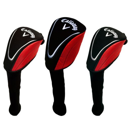 Callaway Long Neck Head Covers, 3-pk, Red Product image
