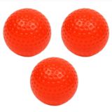 Balles d¿entraînement de golf Izzo, creuses, orange, paq. 12 | Izzonull
