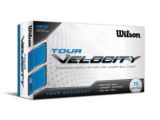 Balles de golf Wilson Tour Velocity Straight, blanc, paq. 15 | Wilsonnull