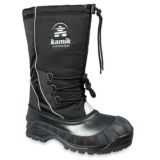 Kamik Men's Supreme Insulated Nylon/Rubber Winter Snow Boots Warm Waterproof Anti-Slip | Kamiknull