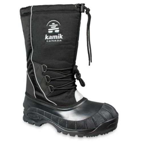 Kamik Men's Supreme Insulated Nylon/Rubber Winter Snow Boots Warm Waterproof Anti-Slip Product image