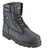 safety boots green triangle