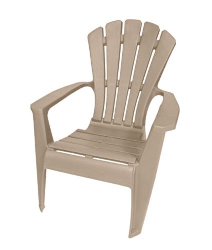 Gracious Living King Sized Resin Adirondack Patio Chair | Canadian Tire