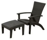 Adirondack Chair with Ottoman | FOR LIVINGnull
