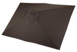 Canvas Covington Rectangular Patio Umbrella Brown Canadian Tire