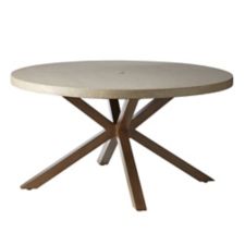 Canvas Seabrooke Round Concrete Patio Dining Table Canadian Tire