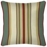 Tuscany Stripe Spa Collection Toss Pillow for Patio Furniture, 16-in | Tuscany Stripe Spa Collectionnull