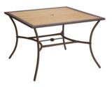 Table de jardin carrée, collection Sedona, 43 x 43 po | FOR LIVINGnull