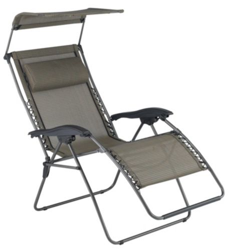 Zero Gravity Patio Chair with Canopy Product image