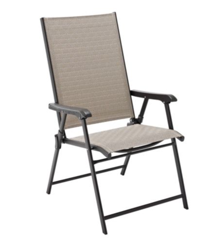 Parsons Collection Sling Folding Patio, Outdoor Patio Chairs Canadian Tire