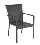 CANVAS Cabana Collection Cashmere Wicker Patio Dining Chair | CANVASnull