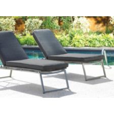 Umbra Loft Collection Woven Patio Lounger with Seat Pad Canadian Tire