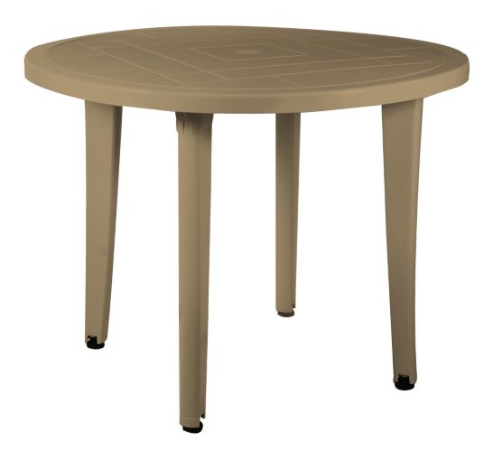 Bahamas Round Table, 39-in, Sandstone Product image