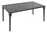 La-Z-Boy Aberdeen Collection 4-Post Cast Patio Dining Table | Aberdeen Collectionnull