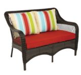 Newport Collection Wicker Patio Loveseat | FOR LIVINGnull