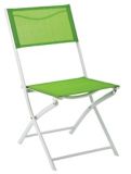 Green Sling Bistro Folding Chair