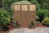 Three Panel Privacy Screen with Planters | Yardistrynull