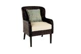 CANVAS Brooke Wicker Dining Chair with Toss Cushion | CANVASnull