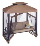 CANVAS Valencia Patio Swing Daybed with Netting | CANVASnull