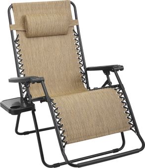 For Living Xl Zero Gravity Chair Beige Canadian Tire