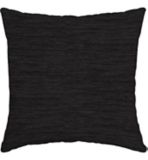 For Living Cabana Stripe Toss Cushion, Black, 16-in | FOR LIVINGnull
