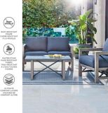 CANVAS Junction Outdoor/Patio Conversation Set w/UV-Resistant Cushions, 4-pc | CANVASnull