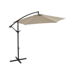 For Living Offset Patio Umbrella Beige 10 Ft Canadian Tire