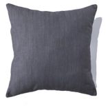 Coussin décoratif For Living Cabana, rayé, anthracite, 16 po | FOR LIVINGnull