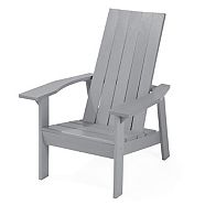 CANVAS Arrowhead  Muskoka Chair, Light Grey
