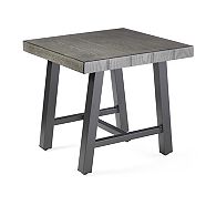 CANVAS Breton Square Steel Outdoor Patio Side Table