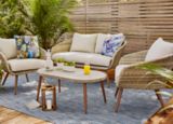 CANVAS Byward All-Weather Wicker Outdoor/Patio Conversation Set, 4-pc | CANVASnull