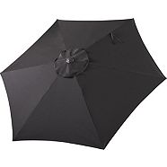 Canvas Market Patio Umbrella Navy 9 Ft Canadian Tire