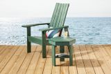 CANVAS Arrowhead Recycled Plastic Outdoor Patio Muskoka Side Table, All-Weather | CANVASnull