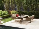 CANVAS Rockcliffe All-Weather Wicker Outdoor Patio Casual Dining Set Brown, 5-pc | CANVASnull