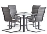 CANVAS Minden Padded Sling Dining Set, 5-pc | CANVASnull