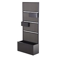 Three Panel Privacy Screen With Planters Canadian Tire