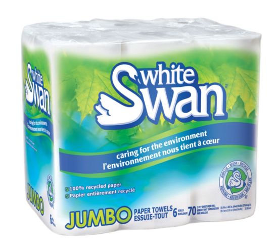 Essuie-tout White Swan, paq. 6 Image de l’article