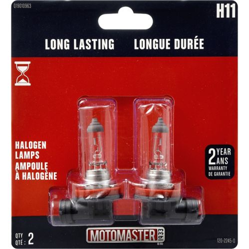 Ampoules halogènes de longue durée MotoMaster H11, paq. 2 Image de l’article