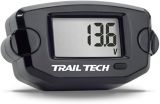 Trail Tech TTO Surface Mount Digital Voltage Gauge, Black | Kolpinnull