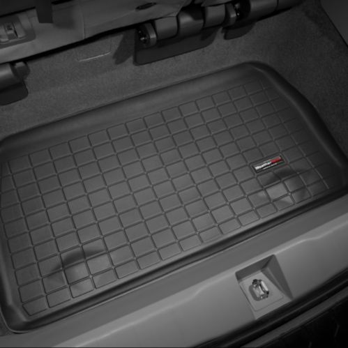 WeatherTech® Custom Cargo Liner, Behind 3rd Row Seating, Black Product image